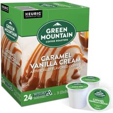 K-cups & Coffee Pods Green Mountain Coffee Caramel Vanilla Cream Coffee Keurig 0.3oz 24