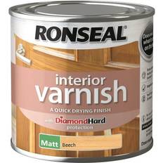 Wood Protection Paint Ronseal 36854 Interior Varnish Quick Dry Wood Protection