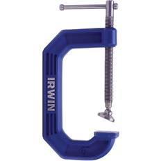 One Hand Clamps Irwin Quick-Grip 5 in. X 3-1/4 in. D Adjustable C-Clamp 900 lb