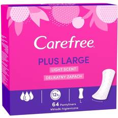 Duft Truseinnlegg Carefree Plus Large Light Scent Panty Liners 64-pack