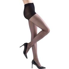 Natori 2-Pack Soft Suede Ultra Sheer Control-Top Tights