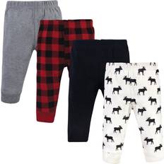 Hudson Baby Cotton Pants 4-pack - Moose