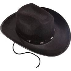 Beistle Brown Felt Cowboy Hat, Brown