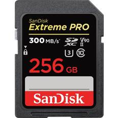 256 GB - SD Memory Cards SanDisk Extreme PRO SDXCâ¢ UHS-Il 256GB SDSDXDK-256G-GN4IN