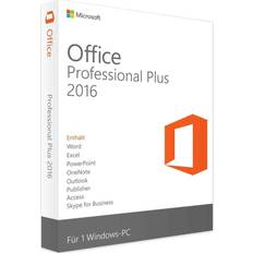 Microsoft Office Office-Programm Microsoft Office 2016 Professional Plus