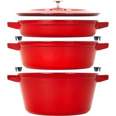 Staub - with lid 4 Parts