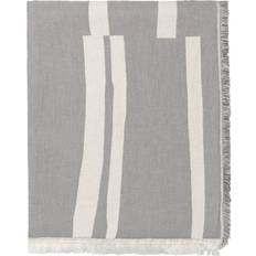 Bomull Tepper Elvang Organic Cotton Lyme Grass Throw Teppe Grå