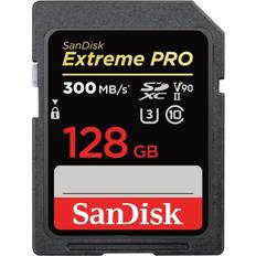 128 GB Memory Cards SanDisk 128GB Extreme PRO UHS-II SDXC Memory Card