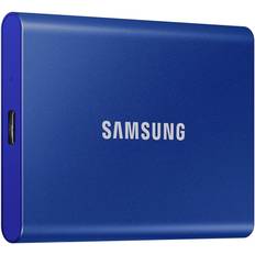Samsung External - SSD Hard Drives Samsung 2TB T7 Portable SSD (Blue) MU-PC2T0H/AM