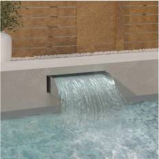 vidaXL Waterfall 60x34x14 Stainless Steel 304 Garden