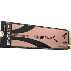 Hard Drives Sabrent 4TB Rocket 4 PLUS NVMe PCIe 4.0 M.2 2280 Internal SSD SB-RKT4P-4TB