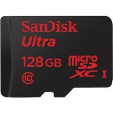 3 Units SanDisk 128GB Ultra UHS-I microSDHC Memory Card with SD