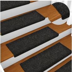 Trappematter vidaXL Stair Mats 5 Svart