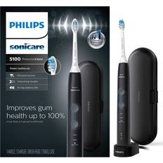 Pressure Sensor Electric Toothbrushes Philips Sonicare ProtectiveClean 5100 Sonic Electric Toothbrush HX6850/60