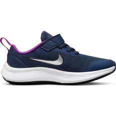 Nike Star Runner 3 PSV - Midnight Navy/Vivid Purple/Metallic Silver