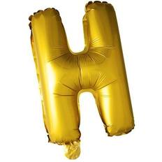 Fiesta Letter Balloons H 100cm Gold