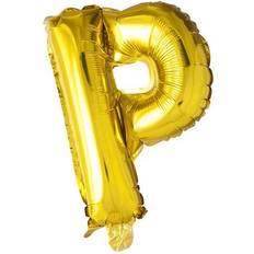 Fiesta Letter Balloons P 100cm Gold