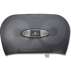 Dispensers Georgia Pacific 59206 Side-By-Side Double Roll Tissue Dispenser Translucent