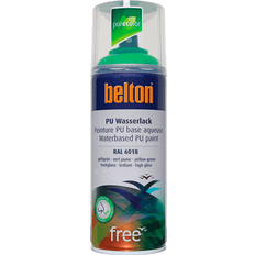Belton Free high gloss farvespray RAL 6018 lys Lackfarbe Gelb, Grün 0.4L