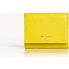 Trussardi WoMens Yellow Leather Wallet - Multicolour