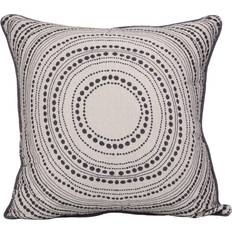 Pillows Donna Sharp Wyoming Circle Complete Decoration Pillows Beige, Gray (45.72x45.72)