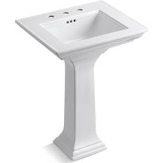 Kohler Kitchen Sinks Kohler Memoirs® Stately 24" Pedestal Bathroom Sink with 4" Centerset Faucet