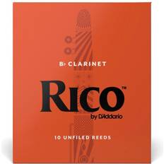 Munnstykker til blåseinstrument D'Addario Rico by Bb Clarinet Reeds Strength 2.5 10-pack