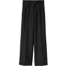 Wide Leg Twill Pants