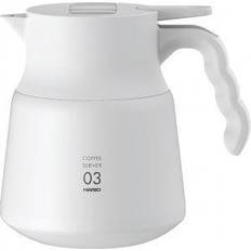 Hvite Kaffekanner Hario V60-03 Insulated Coffee Pot