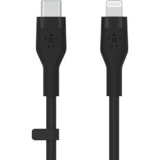 Kabel Belkin BOOST CHARGE LIGHTNING TO USB-C SILICONE CABLE 3M BLACK