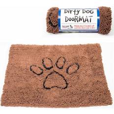 Dog Gone Smart Dirty Dog Doormat Mocha Brown Medium