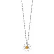 Daisy Marguerite Necklace - Silver/Gold