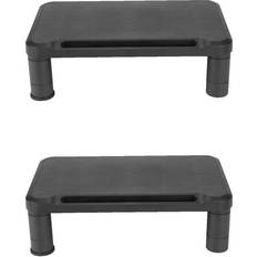 Mind Reader Small Monitor Stand Riser For Monitors And Laptops 2-Pack