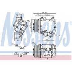 Honda Kompressoren Honda Nissens Compressor, air conditioning