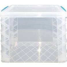 Blue Archiving Boxes Super Stacker File Box, Letter/Legal Clear 36871