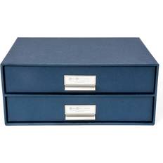 Blue Archiving Boxes Birger 2 Drawer File Box Navy