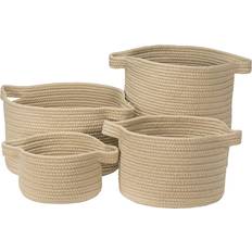 Baskets on sale Colonial Mills American Farmhouse 4 Piece Basket Set Wheat Basket