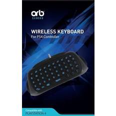 Orb Playstation 4 Controller Keyboard Blue Blacklit