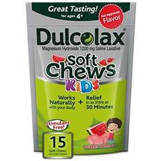 Dulcolax Medicines Dulcolax Kids Soft Chews Saline Laxative Watermelon Constipation