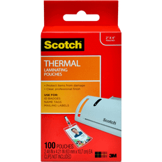 Lamination Films Scotch ID Badge Laminating Pouches, 5