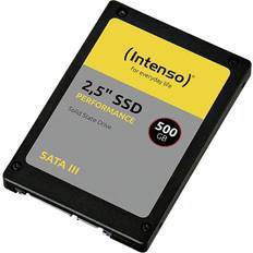 Intenso Solid State Drive (SSD) Harddisker & SSD-er Intenso Performance 500 GB Internal SSD SATA III 3814450