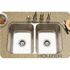 Houzer Kitchen Sinks Houzer MGD-3120 Medallion 31-1/2" Double Basin Undermount 18-Gauge
