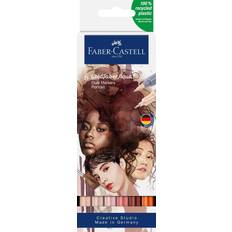 Aquarellstifte Faber-Castell Portrait Goldfaber Dual Ended Aqua Marker Set 6/Pkg