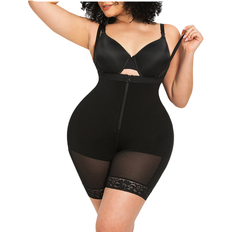 Bodysuits shapellx Airslim Firm Tummy Compression Bodysuit Shaper With Butt Lifter - Black