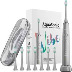 Case Included Electric Toothbrushes & Irrigators AquaSonic Ultra Whitening Power