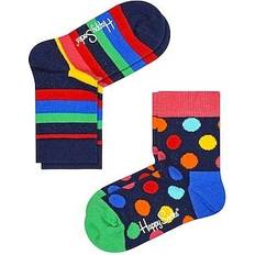 Prikkete Undertøy Happy Socks Kid's Stripe Socks - Multicoloured