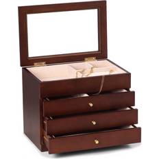 Women Jewelry Boxes Bey-Berk Rosewood Jewelry Box - Brown