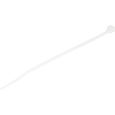 StarTech Cable Tie 100 Pack Nylon 66 White