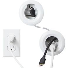 Electrical Cables Sanus In-Wall Cable Management Kit White