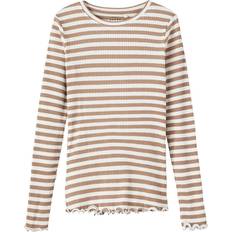 Name It Striped Rib Long Sleeved Top (13206674)